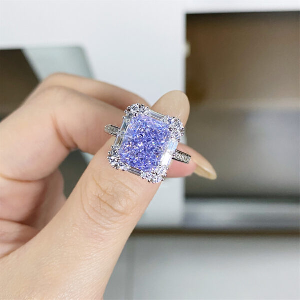 S925 Ring Diamond Cut- - Image 4